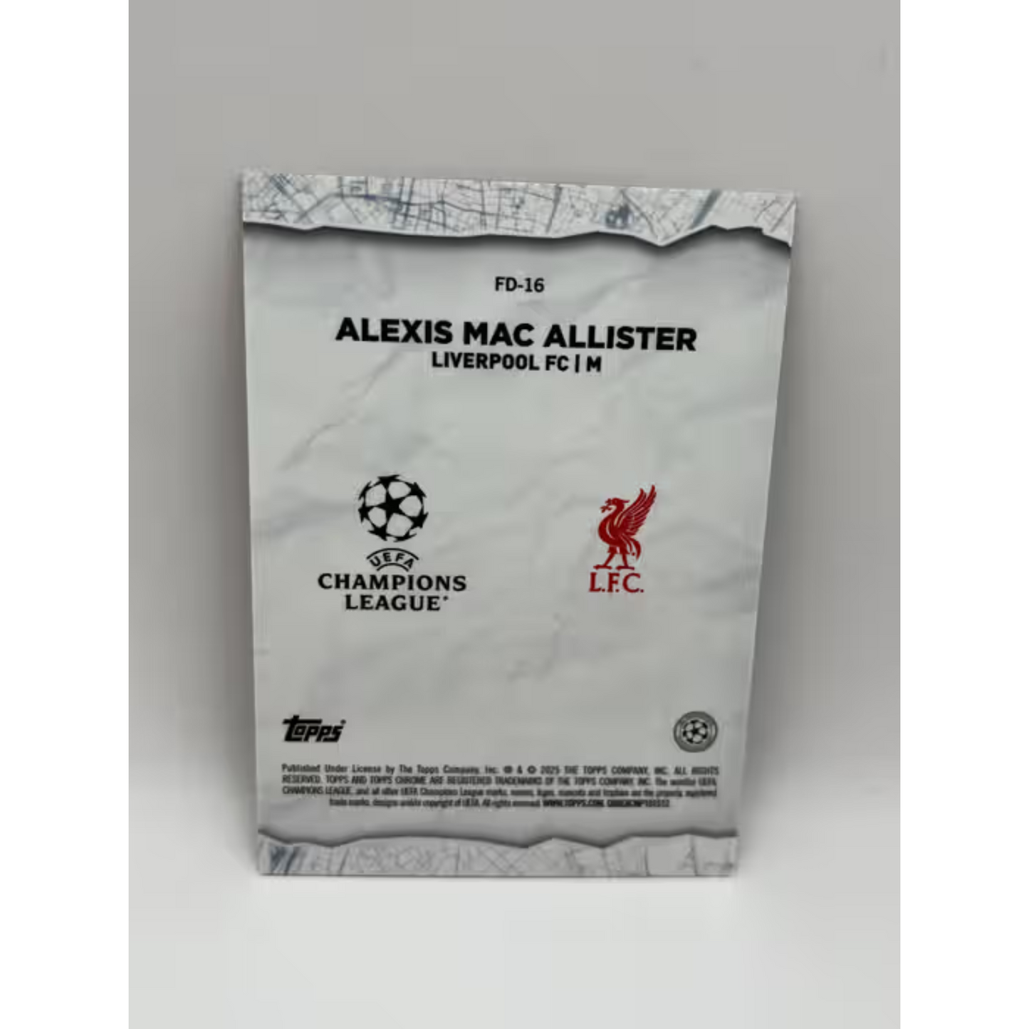 Limited Print: Topps Chrome Alexis Mac Allister Final Destination Orange /25
