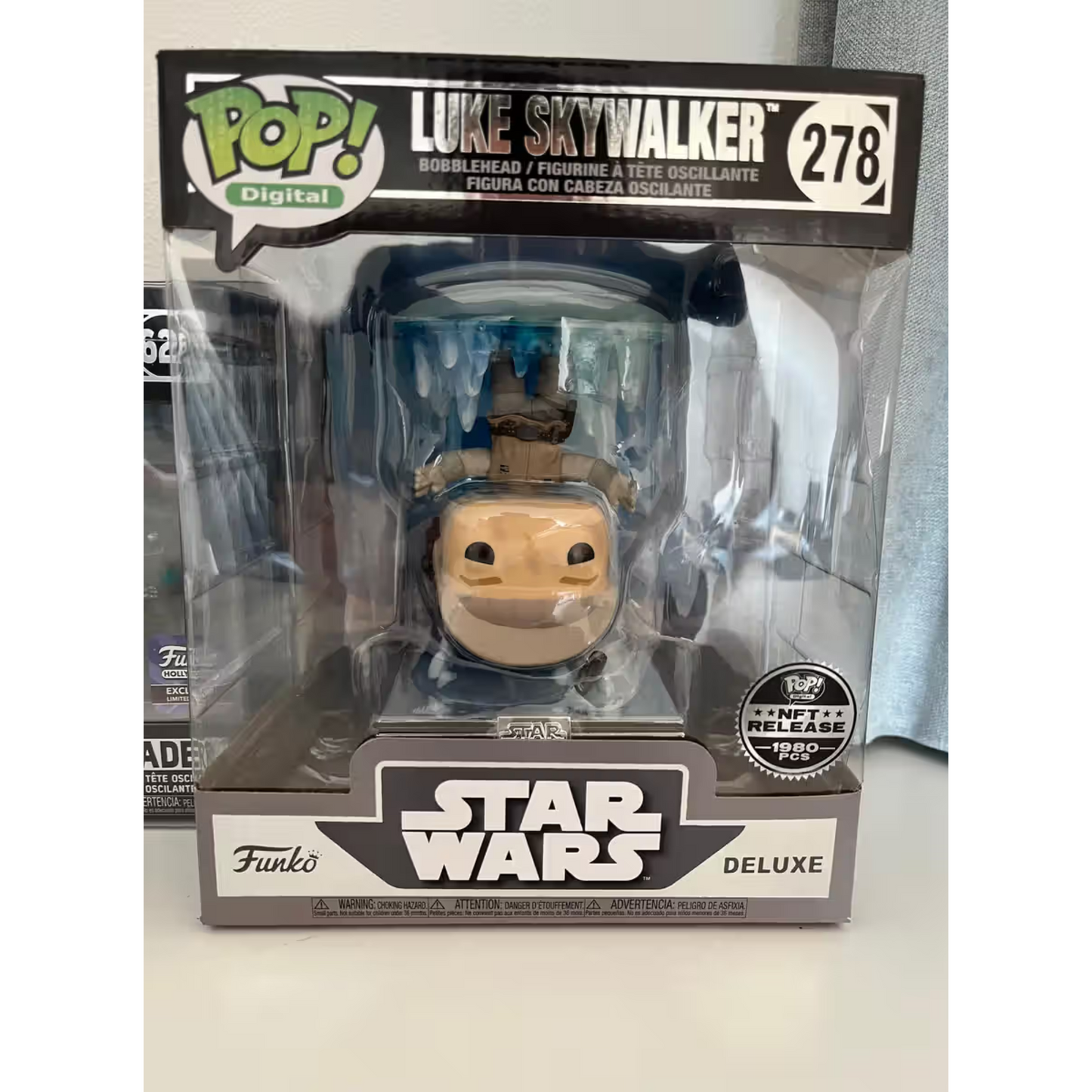 Limited Edition Funko Pop NFT Digital Star Wars Luke Skywalker /1980 (GRAIL)