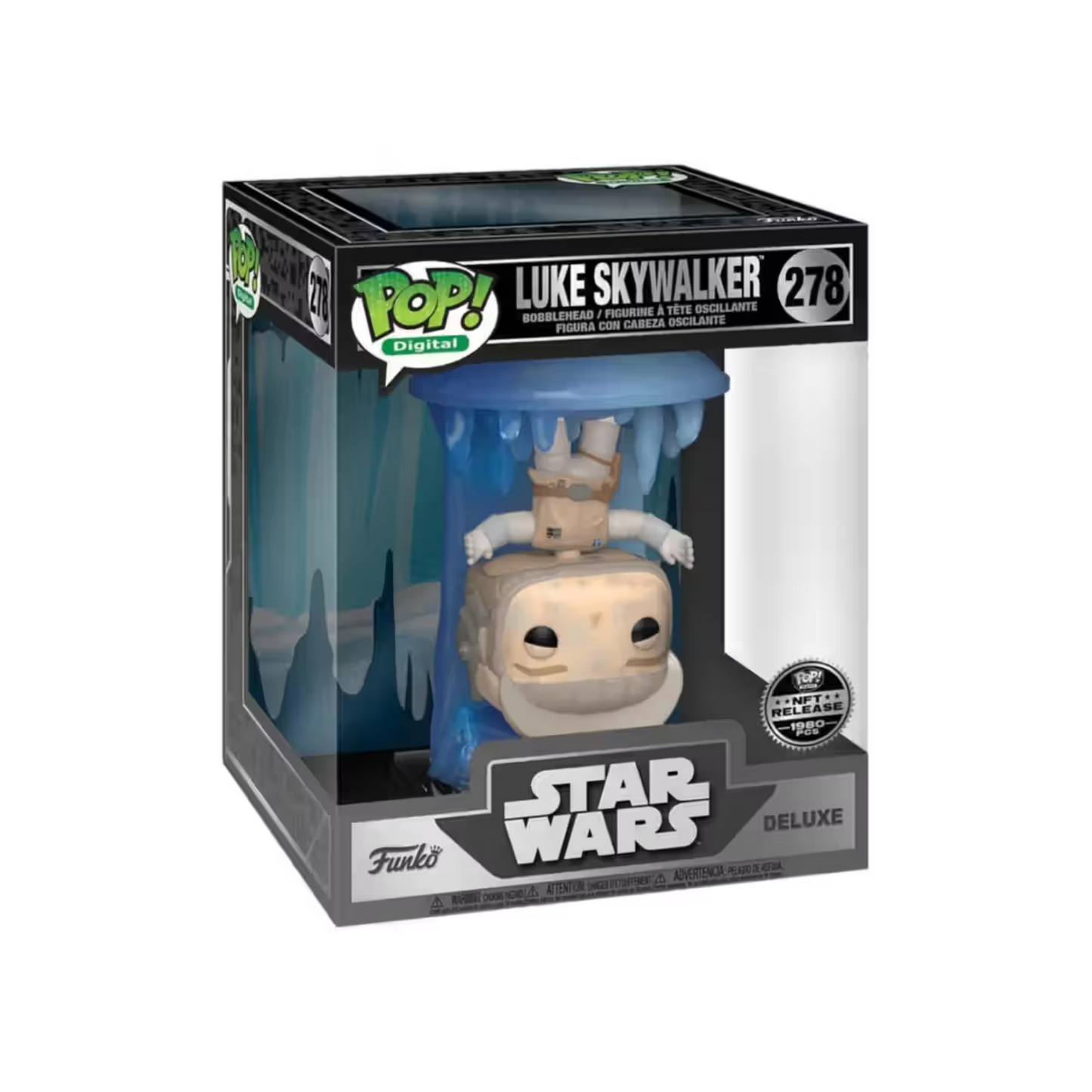 Limited Edition Funko Pop NFT Digital Star Wars Luke Skywalker /1980 (GRAIL)