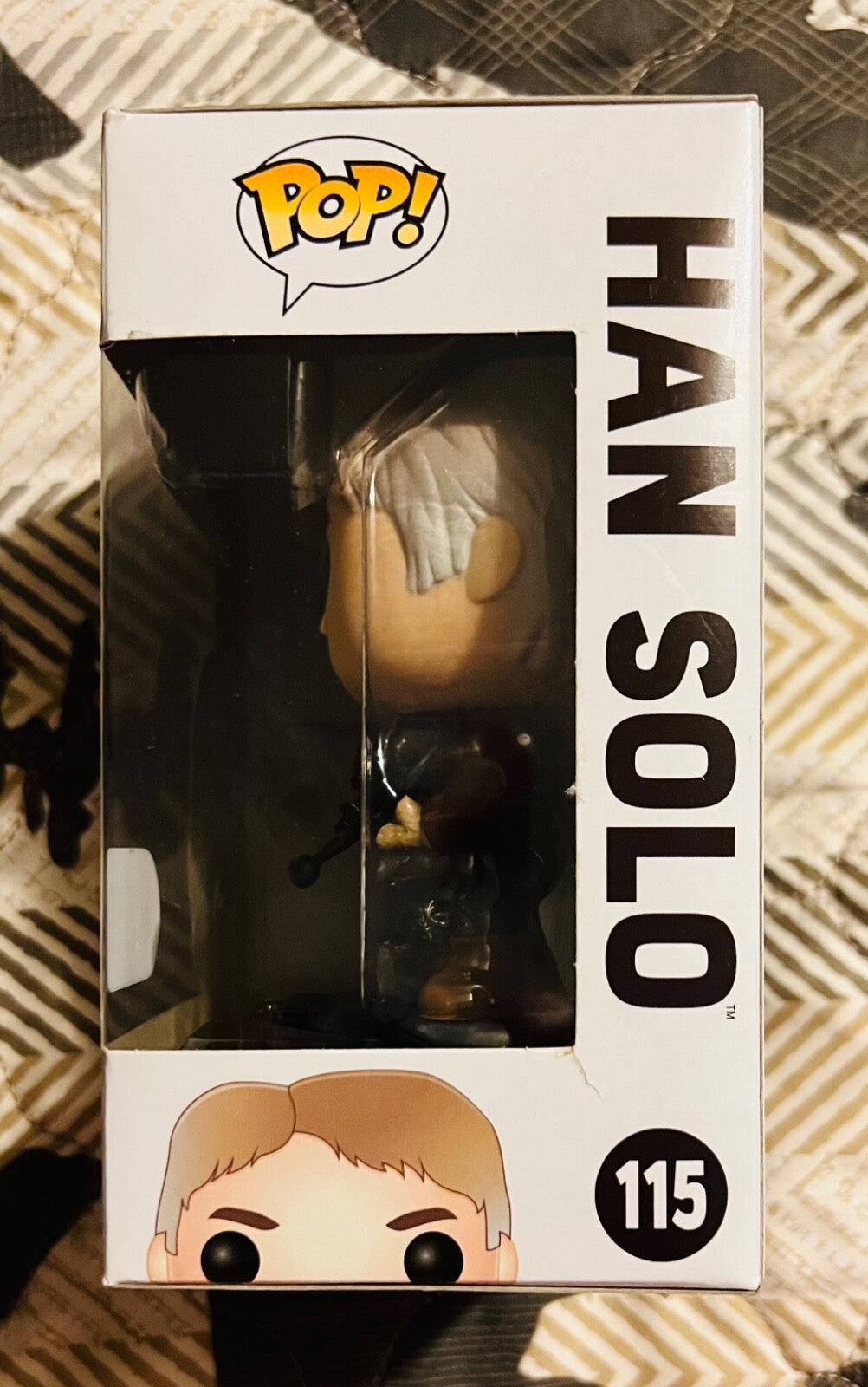Funko Pop Disney Star Wars Han Solo #115 SDCC 2016 Exclusive Limited Edition