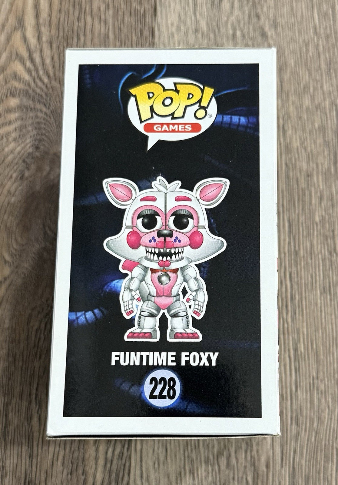 Funko Pop! FNAF Five Night’s At Freddy’s: Funtime Foxy #228 Vaulted Box Flaws