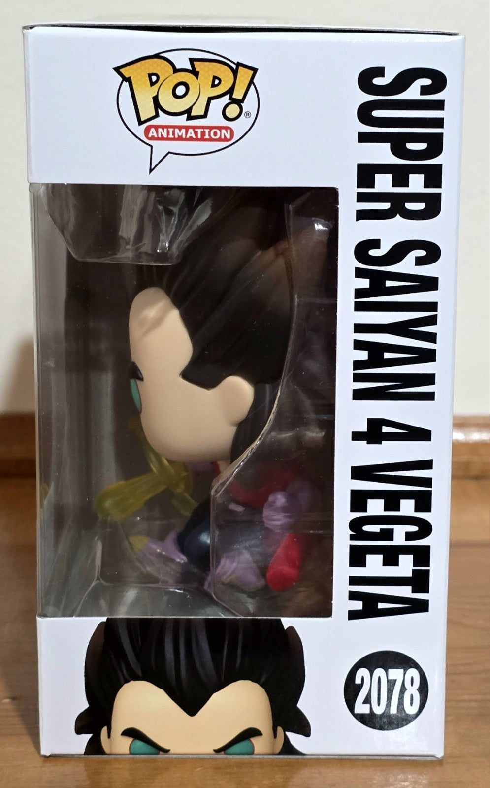 Funko - Dragon Ball GT- Super Saiyan 4 Vegeta #2078 Flocked (Chalice PR) SM Dent