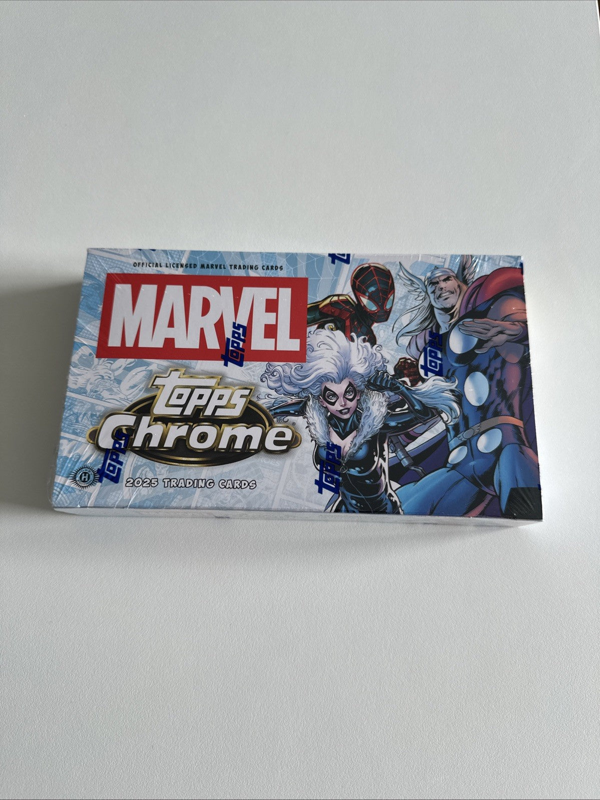 2025 TOPPS CHROME MARVEL Hobby Box Sealed