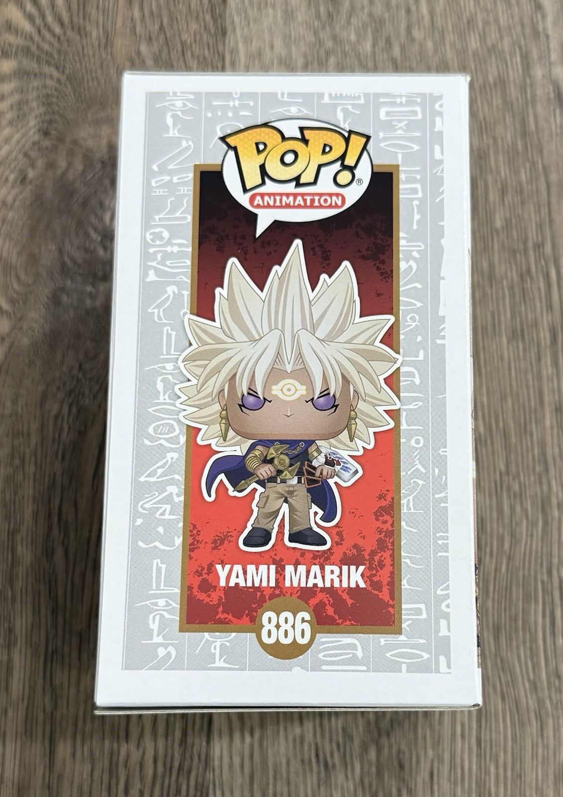 Funko Pop! Yu-Gi-Oh! Yami Marik #886 Toy Temple Exclusive w/ Protector