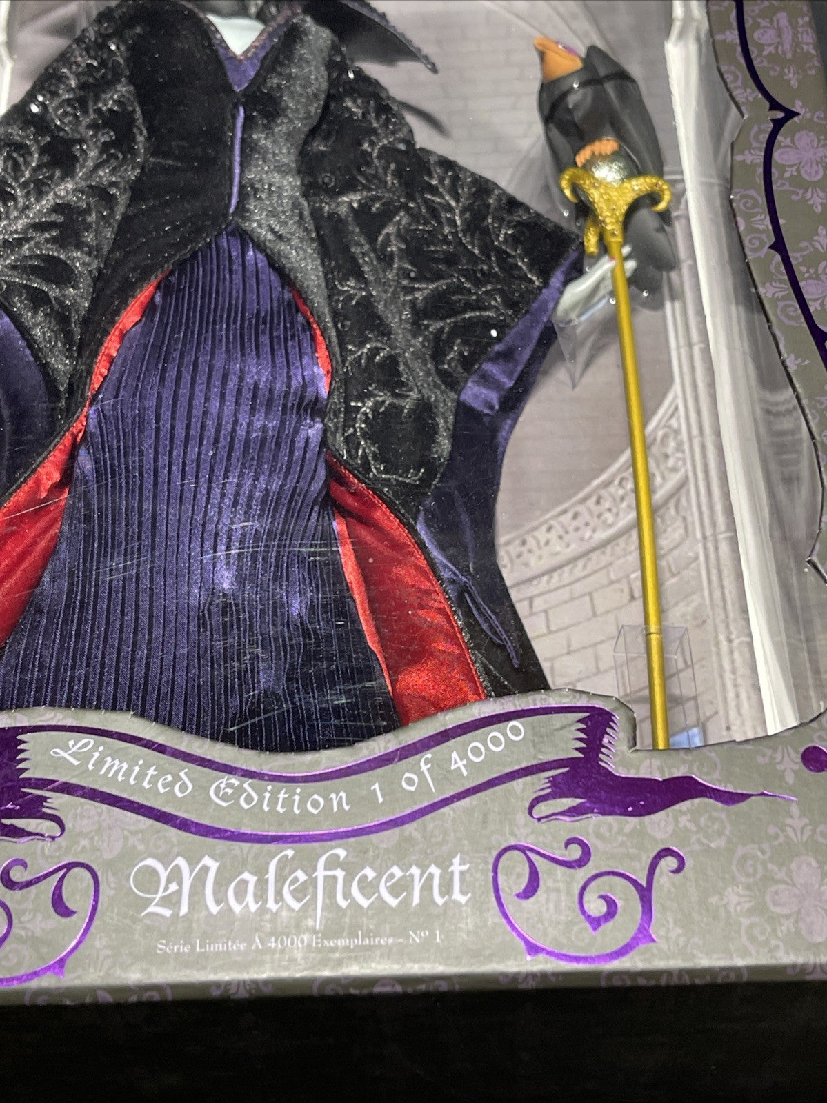Maleficent, Disney Store Limited Edition, LE Doll 17", Sleeping Beauty 4000