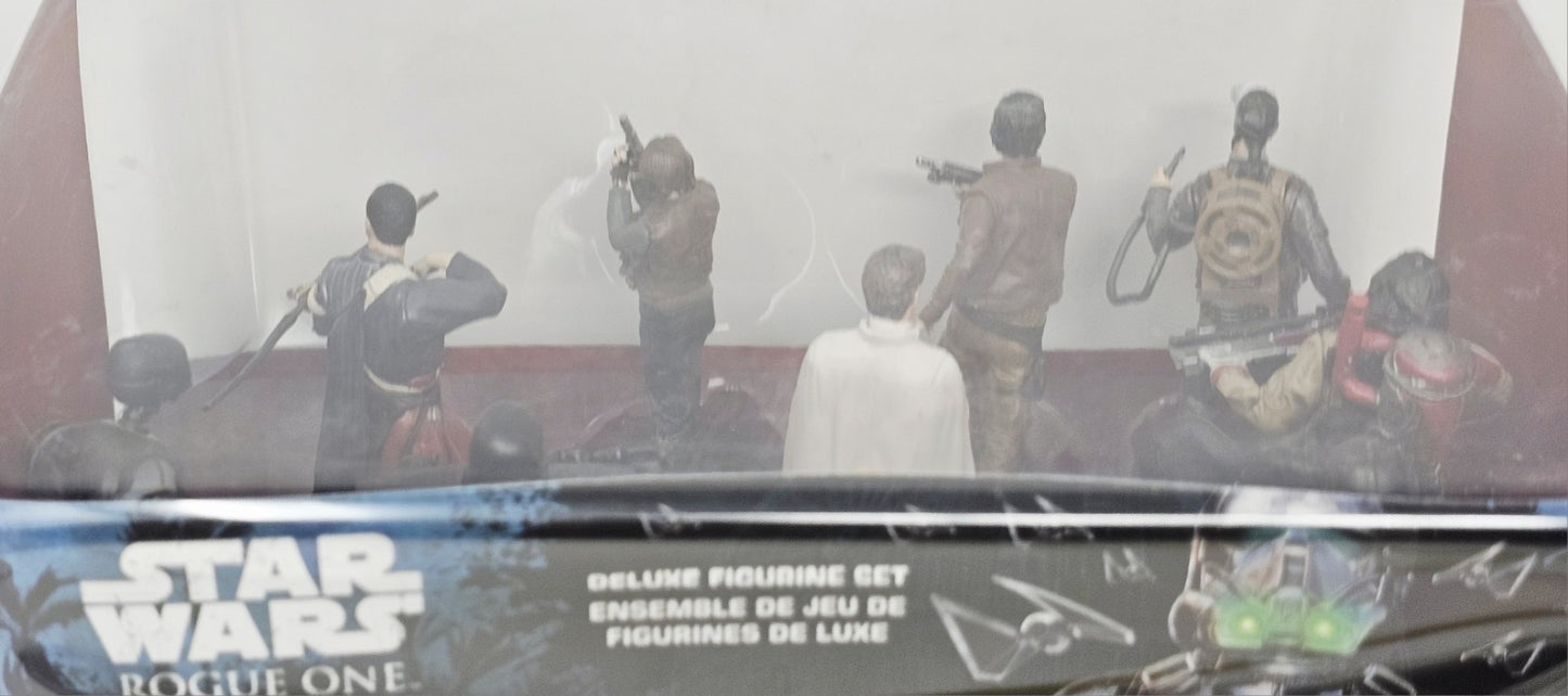 Disney Store Star Wars ROGUE ONE Deluxe Figurine COMPLETE SET OF 10  New in Box