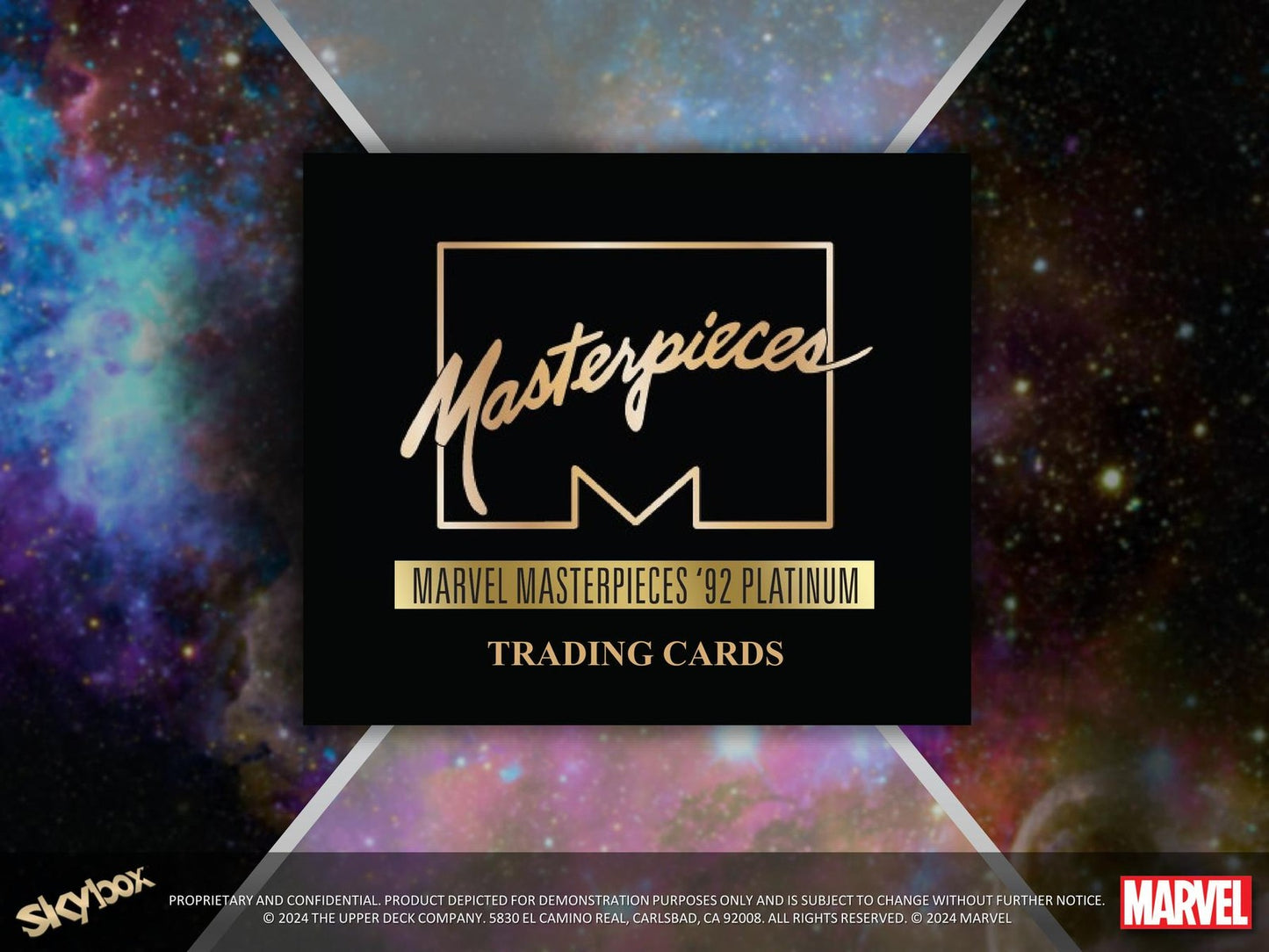 MARVEL MASTERPIECES '92 PLATINUM HOBBY BOX (UPPER DECK 2024)