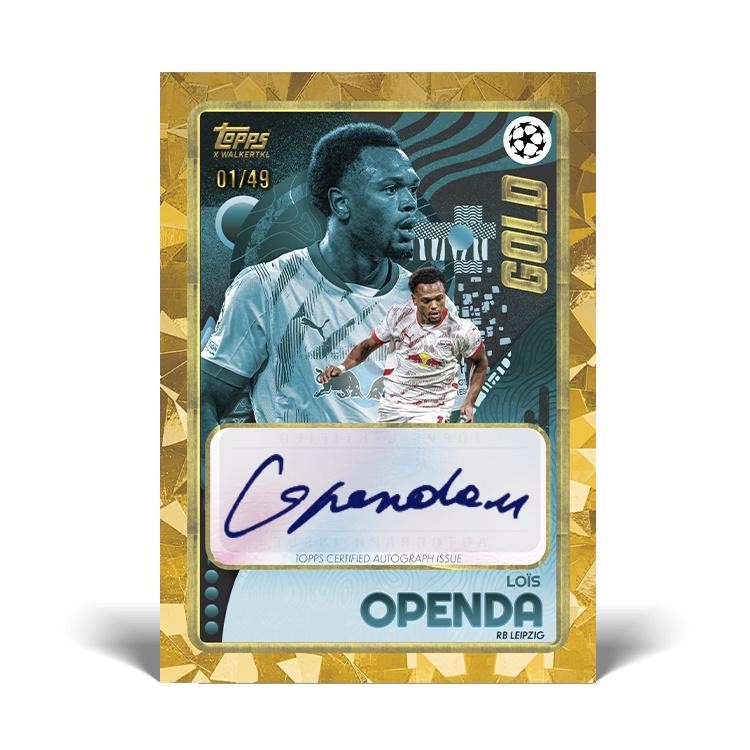 2024/25 Topps Gold UEFA Club Competitions Soccer Hobby Box