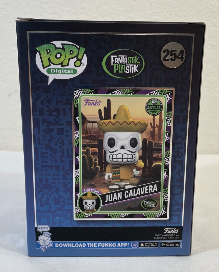 Funko Pop! Vinyl: Digital Fantastik Plastik Juan Calavera #254 w/Protector