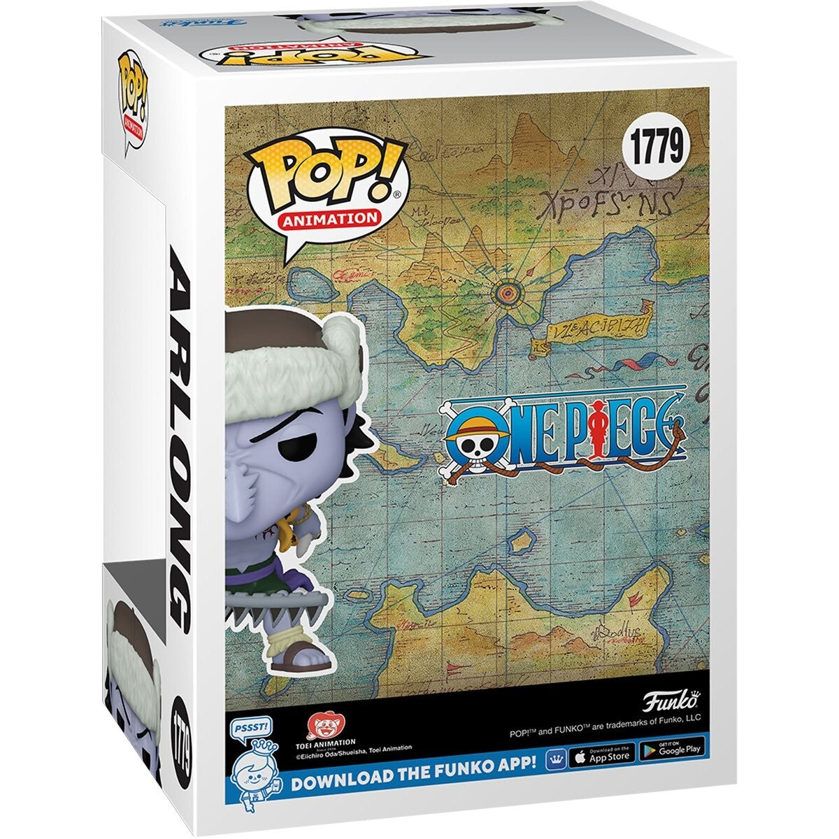 Funko Pop One Piece East Blue - Arlong Figure w/ Protector (AAA Anime Exclusive)