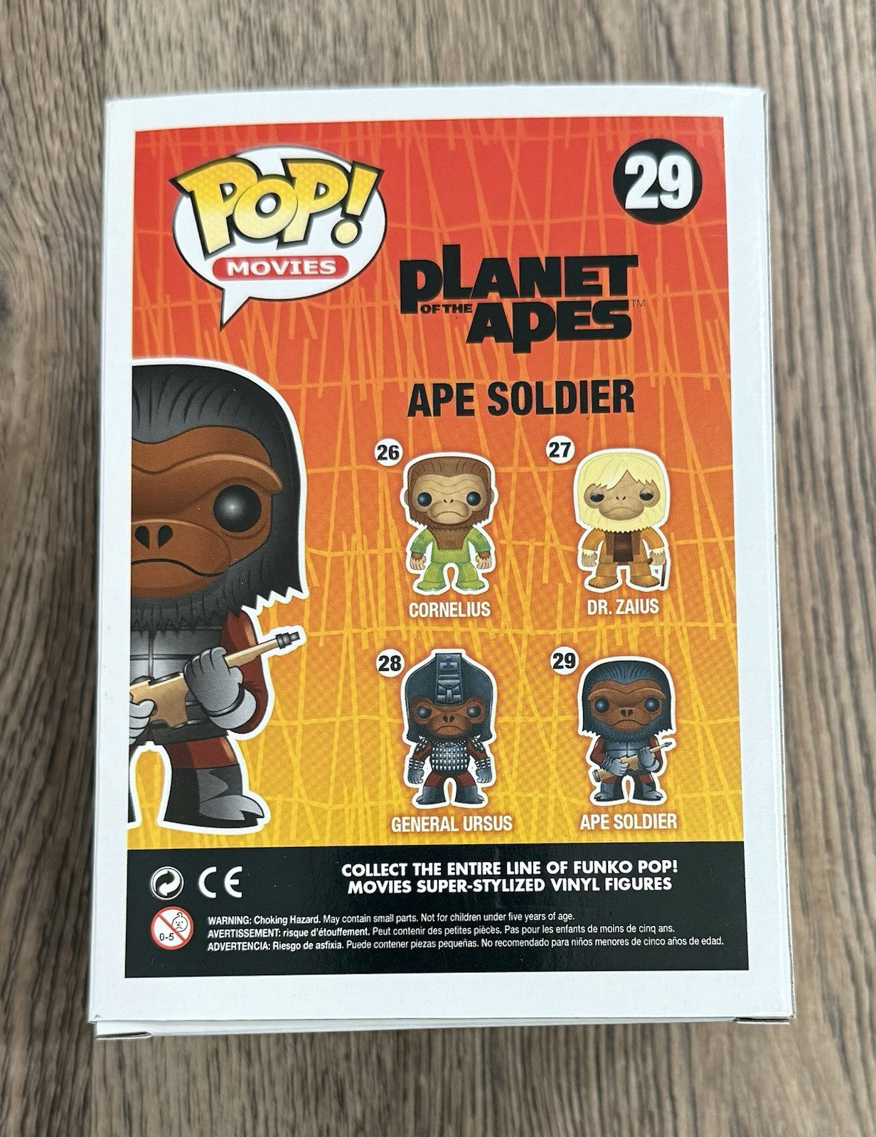 Funko Pop! Movies - Planet Of The Apes: Ape Soldier #29 Vaulted (2013)