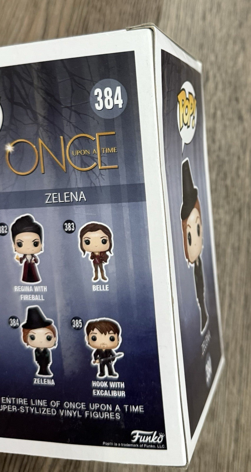 Funko Pop! Once Upon A Time - Zelena#384 Vaulted w/ Protector BOX FLAWS