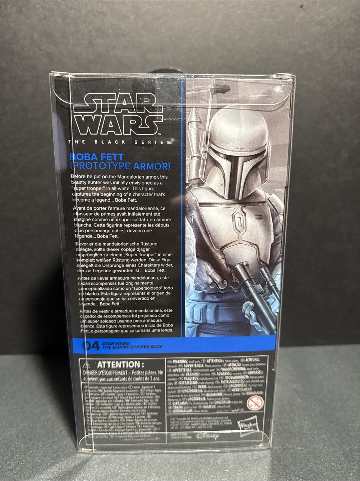 Hasbro Star Wars The Black Series Boba Fett Prototype Armor 6" Amazon Exclusive