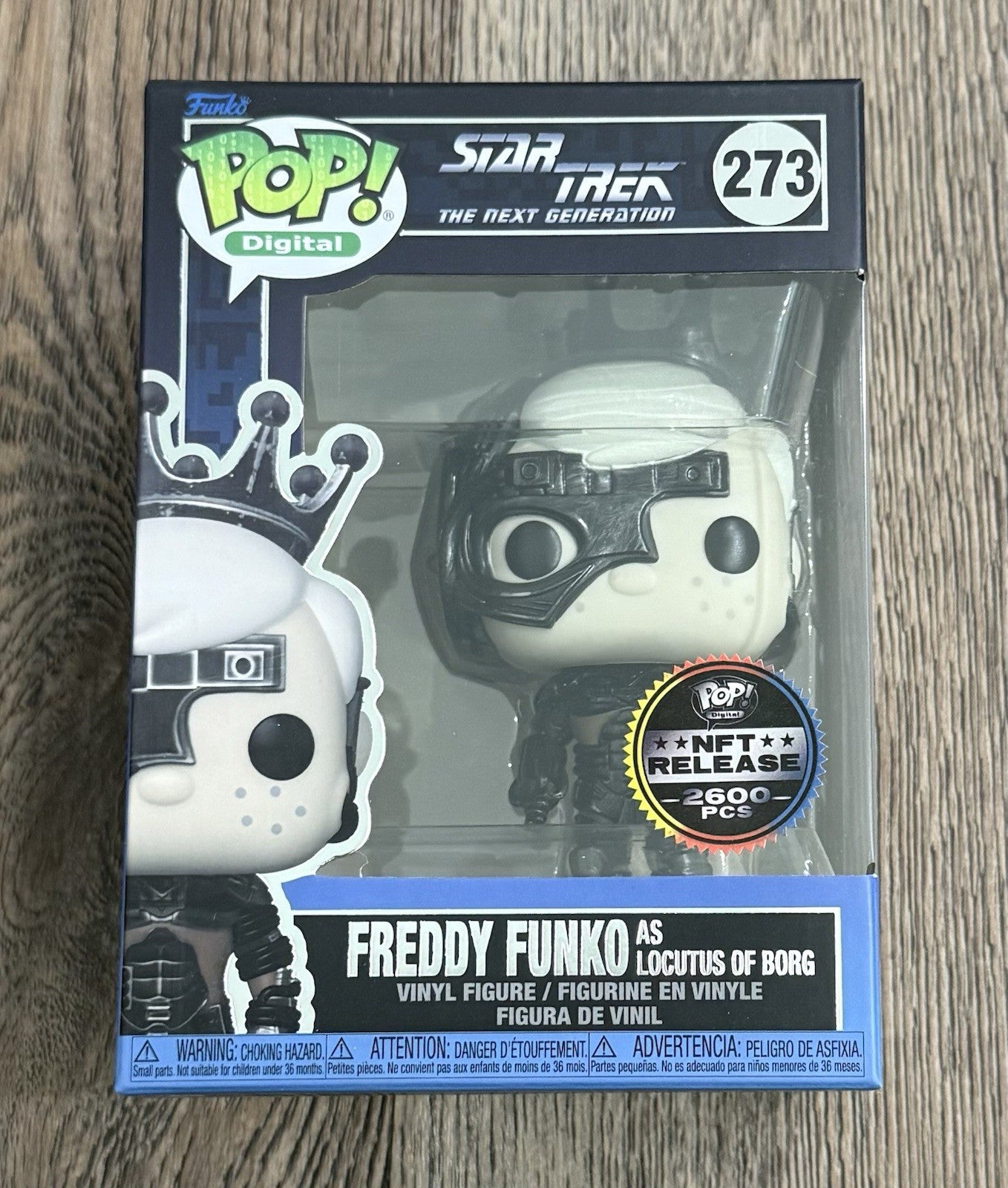 Funko Pop! Digital - Star Trek: Freddy Funko As Locutus Of Borg #273 LE 2600