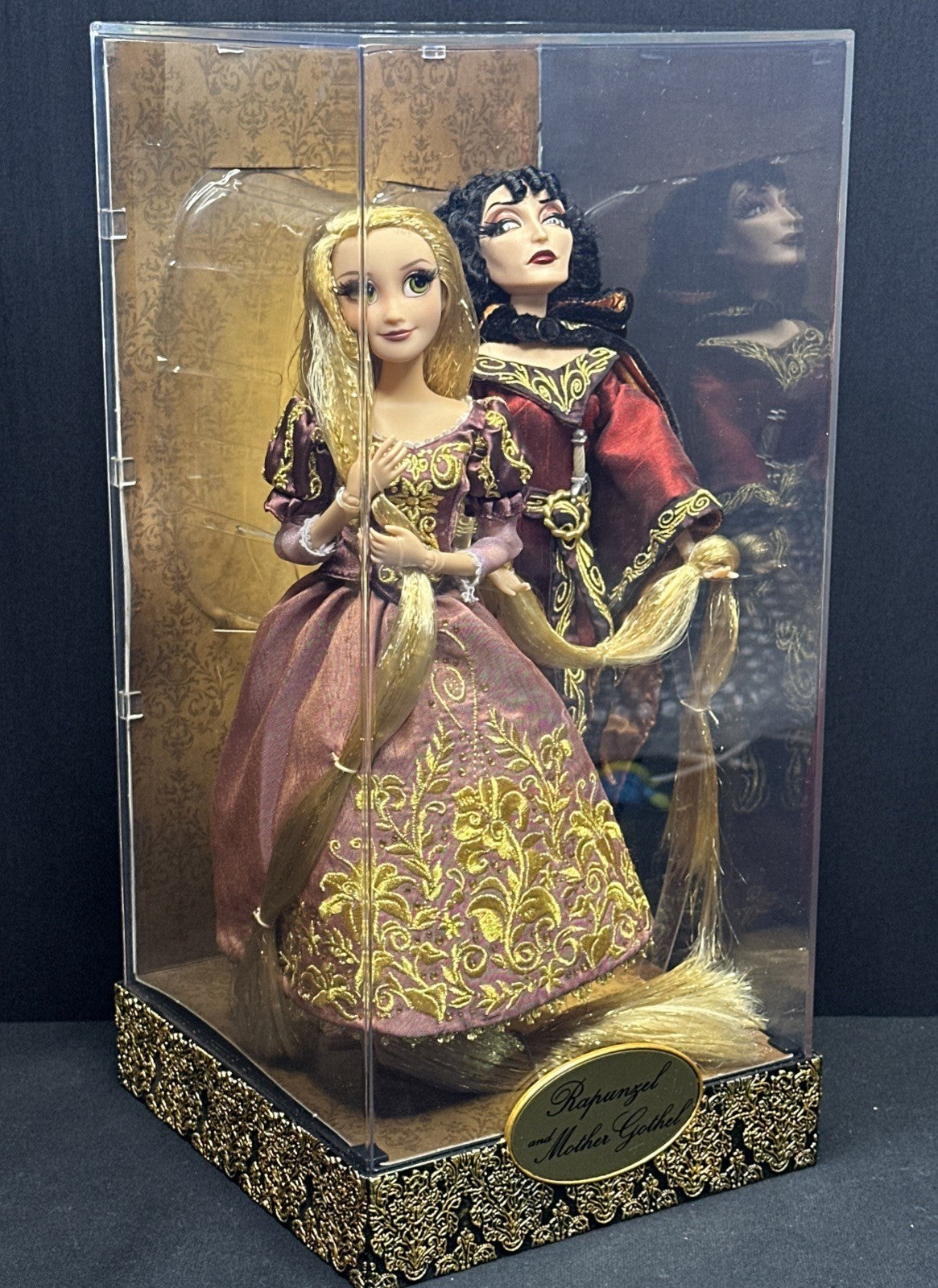 Disney Store Fairytale Designer Rapunzel &Mother Gothel Doll