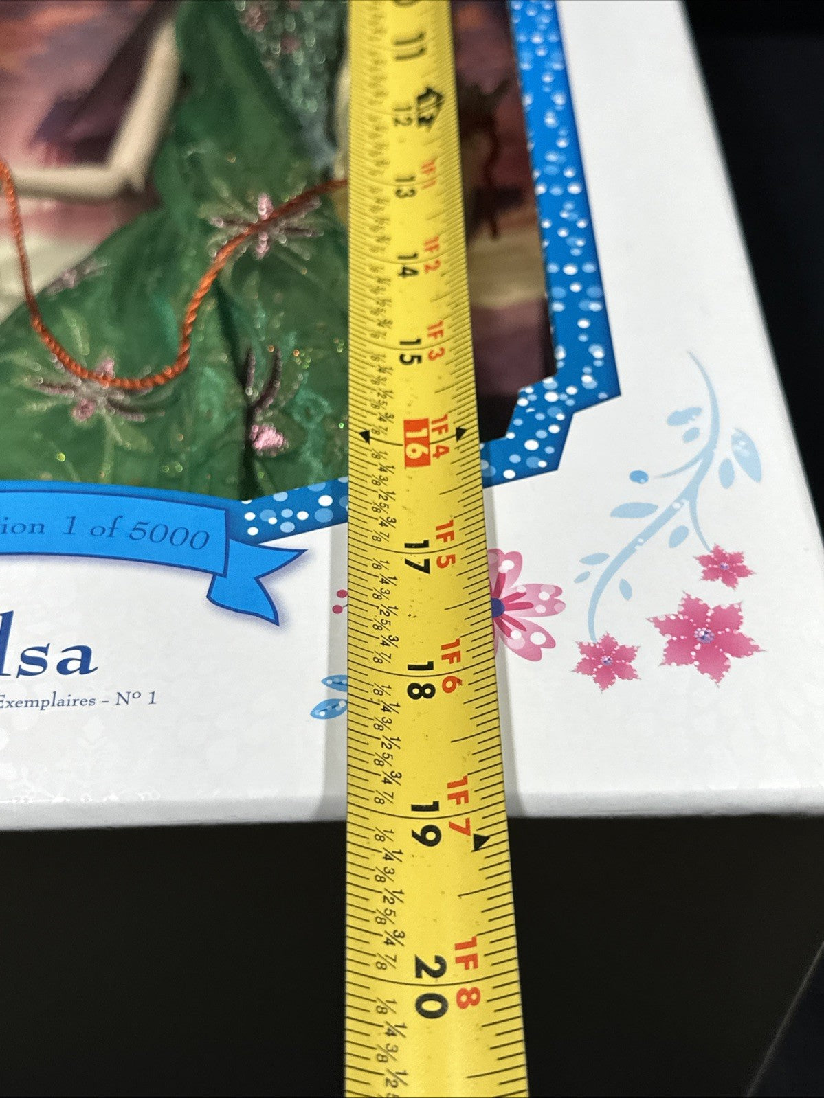 Frozen Elsa 17" Doll Disney Store Limited Edition 5000