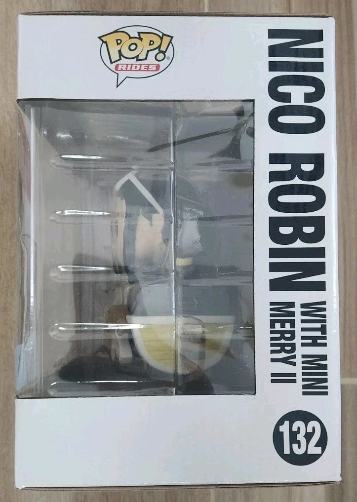 Funko Pop! Rides Deluxe One Piece Nico Robin with Mini Merry II Shared SDCC 2025
