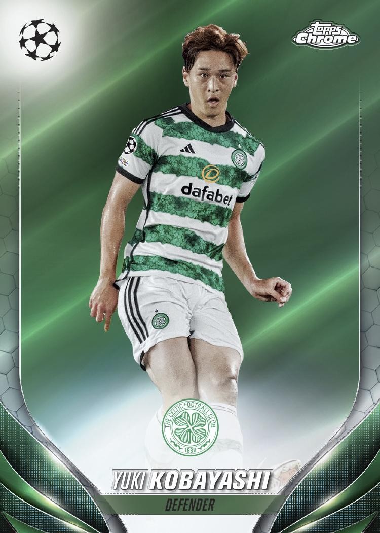 2023/24 TOPPS CHROME UEFA CLUB COMPETITIONS SOCCER 7-PACK BLASTER BOX