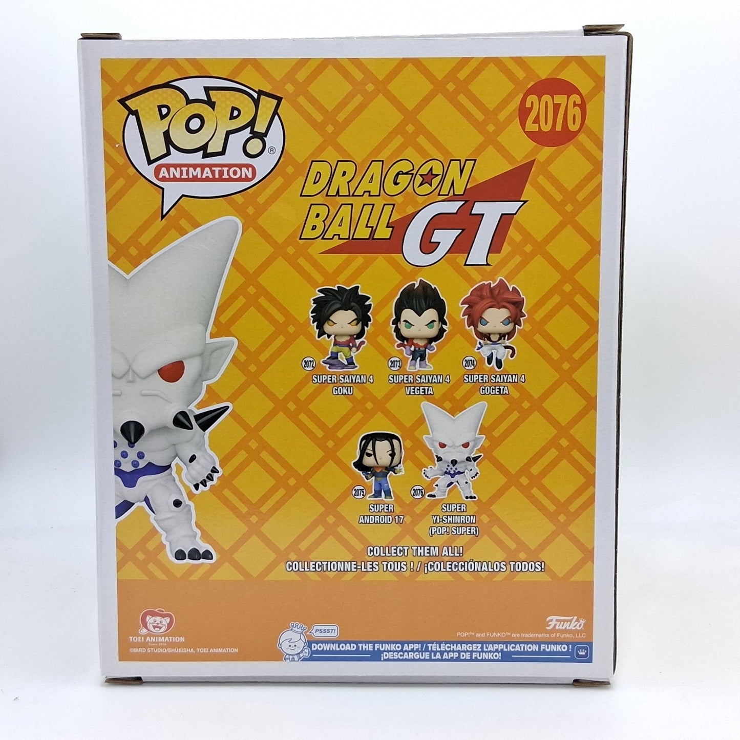 Funko Pop! Super Yi-Shinron 2076 Dragon Ball GT DBZ Jumbo Vinyl Figure Toy Anime