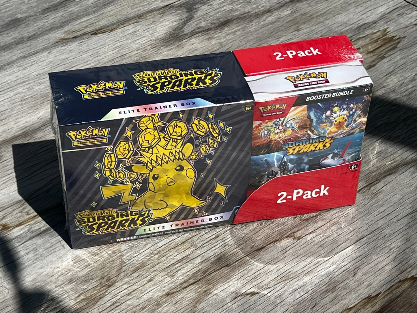 Pokemon Elite Trainer Box & Booster Bundle Surging Sparks