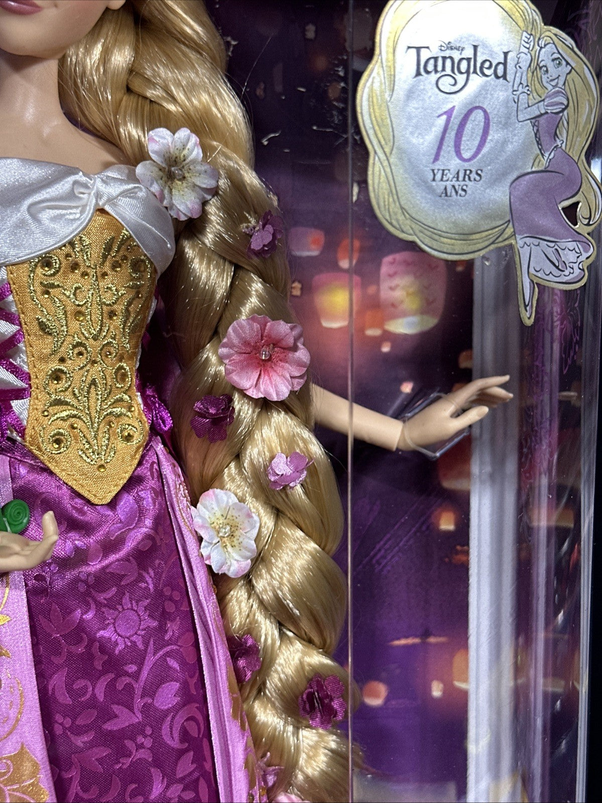 Disney Tangled 10th Anniversary Rapunzel Doll LE LIMITED