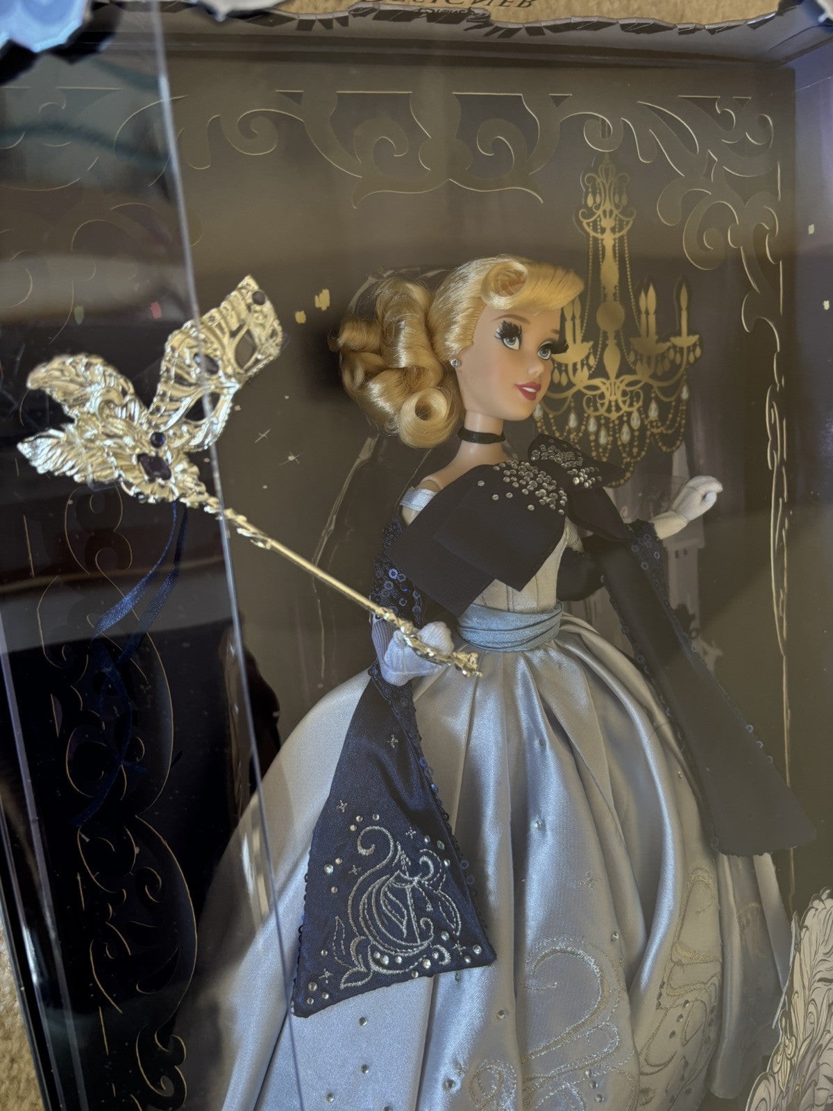 Disney Designer Collection🩵Cinderella Midnight Masquerade Limited Edition Doll