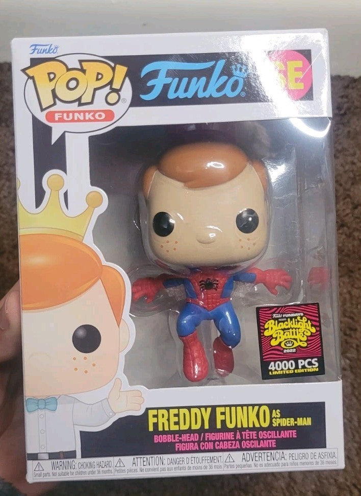 Funko Pop! Freddy Funko Spiderman 2022 Box of Fun LE 4000 Pcs