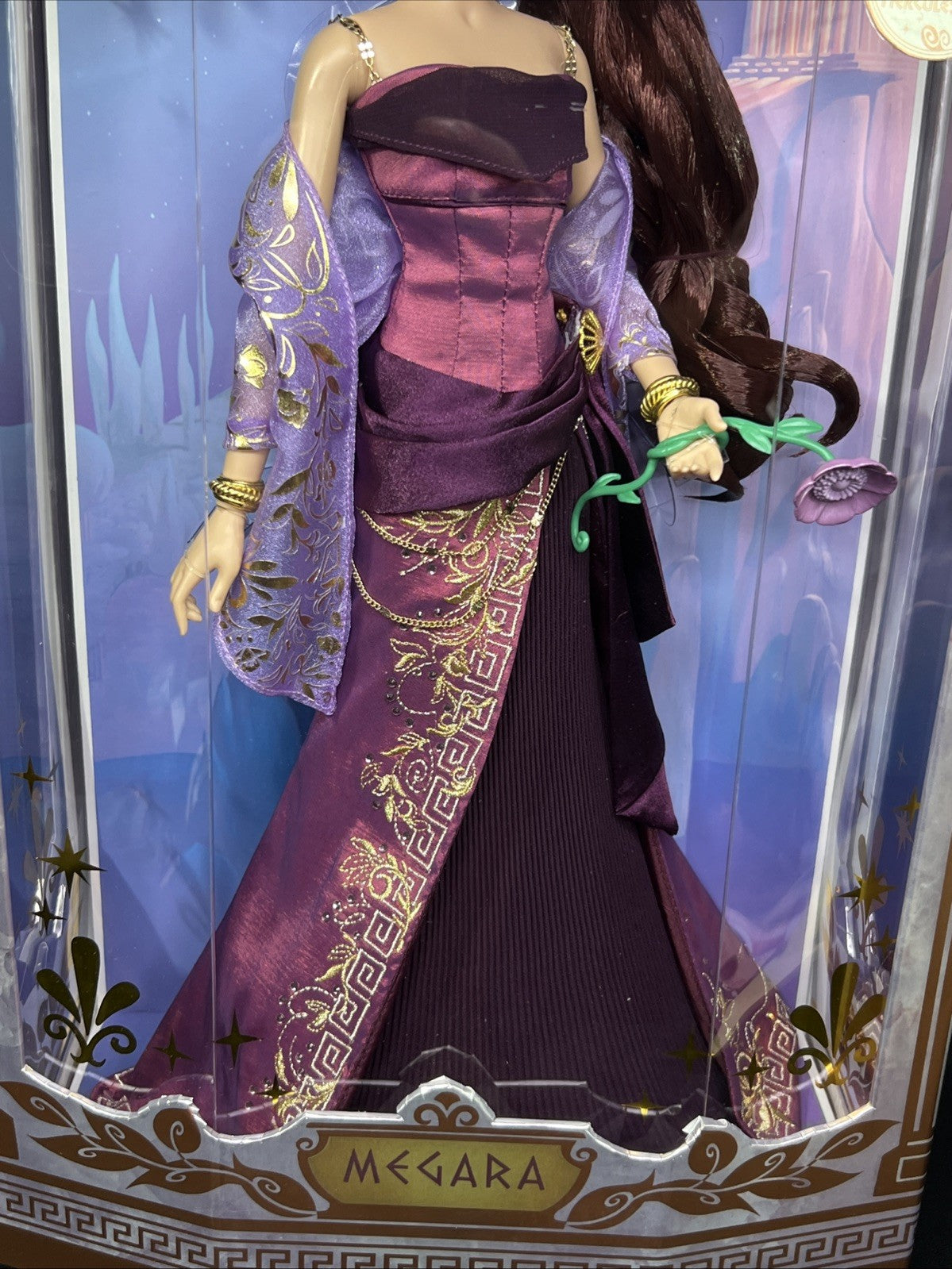 Disney Limited Edition Megara 25th Anniversary Doll Hercules #1715 / 7200