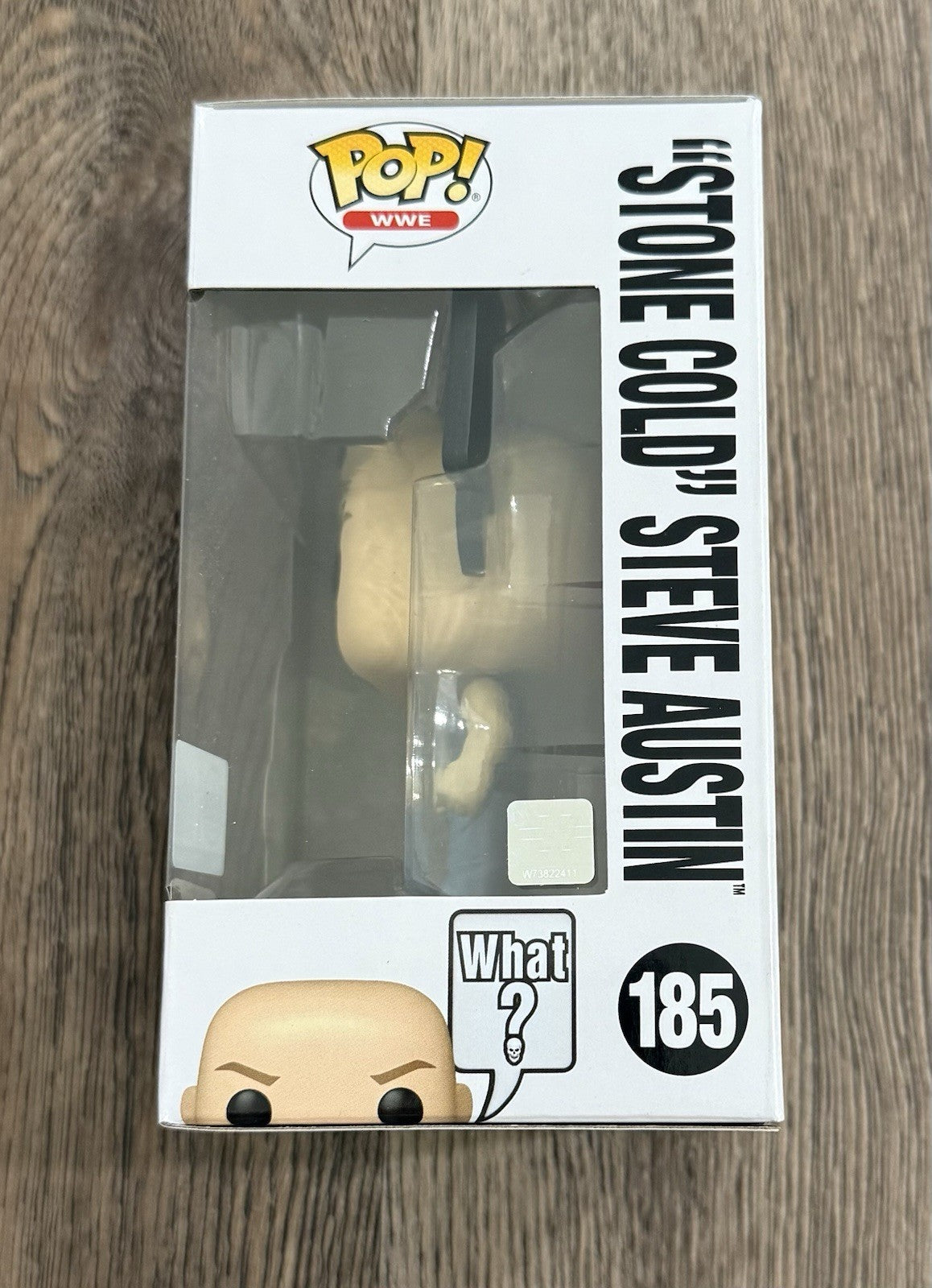 Funko Pop! WWE Wrestling Stone Cold Steve Austin (“WHAT?”) #185 Exclusive LE9500