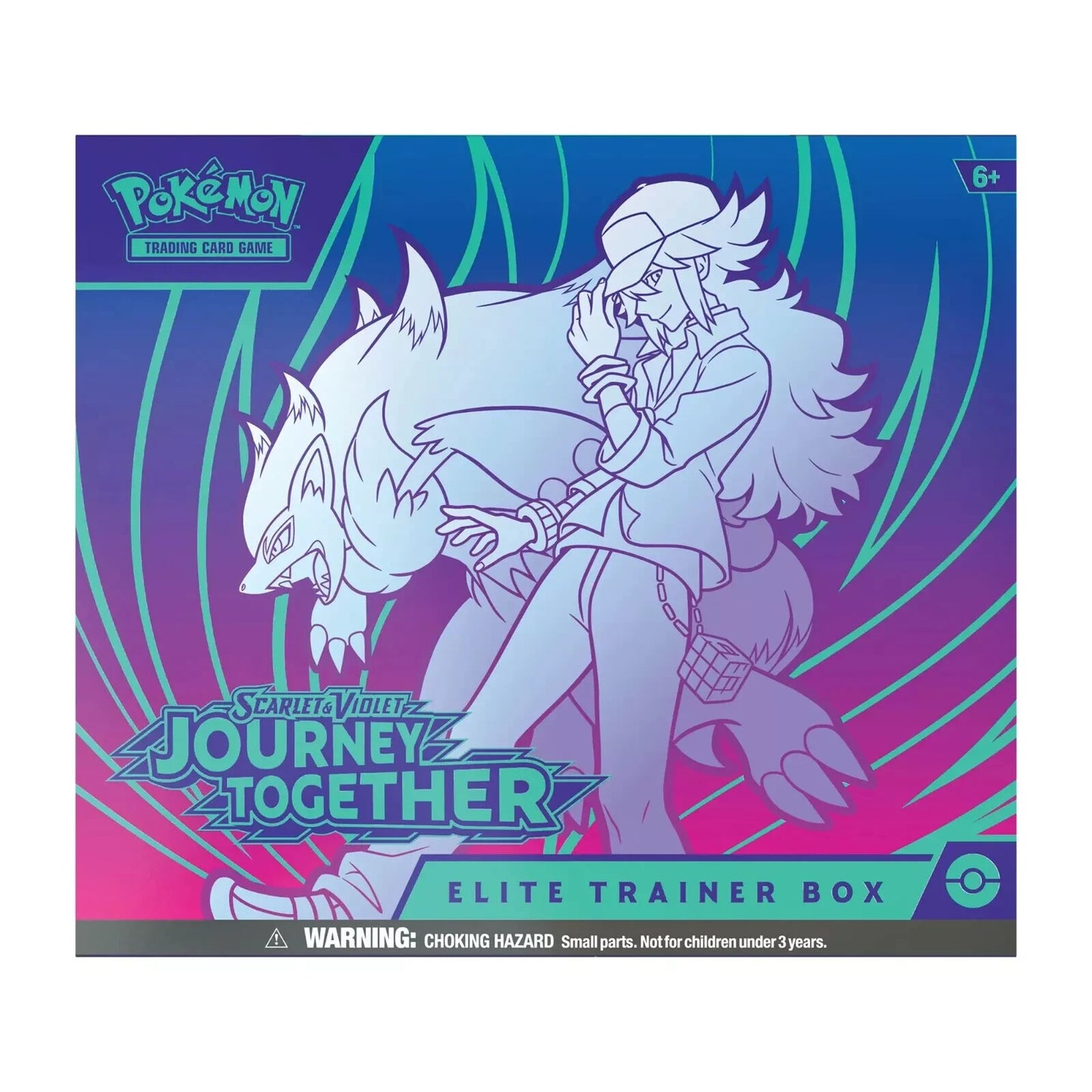 POKÉMON TCG Scarlet & Violet Journey Together Elite Trainer Box ETB ship asap !!