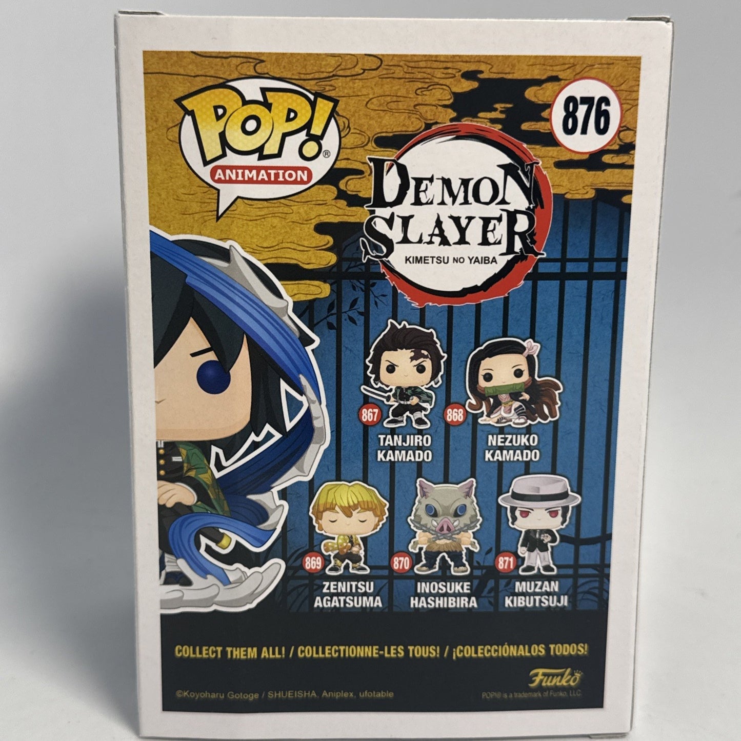 Funko Pop! #876 Demon Slayer Kimetsu no Yaiba Giyu Tomioka AAA Anime Exclusive