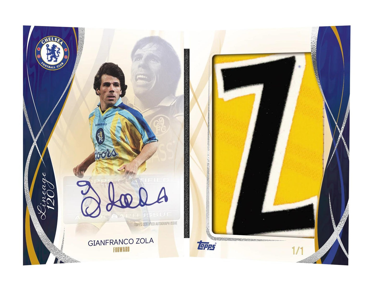 2024/25 Topps Chelsea Lineage 120 Years Anniversary Soccer Hobby Box