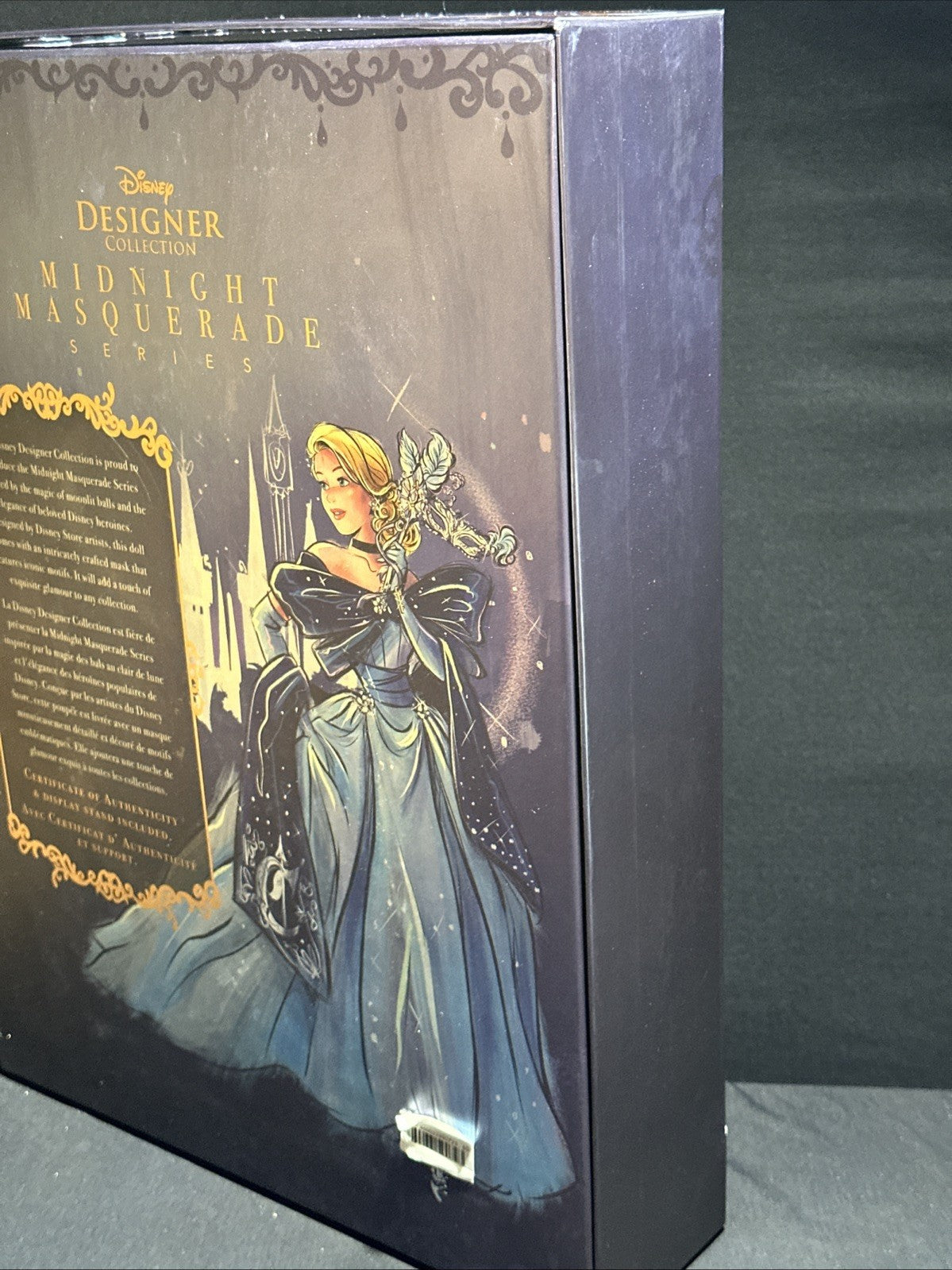 Disney Designer Collection Midnight Masquerade Cinderella Doll Limited Edition