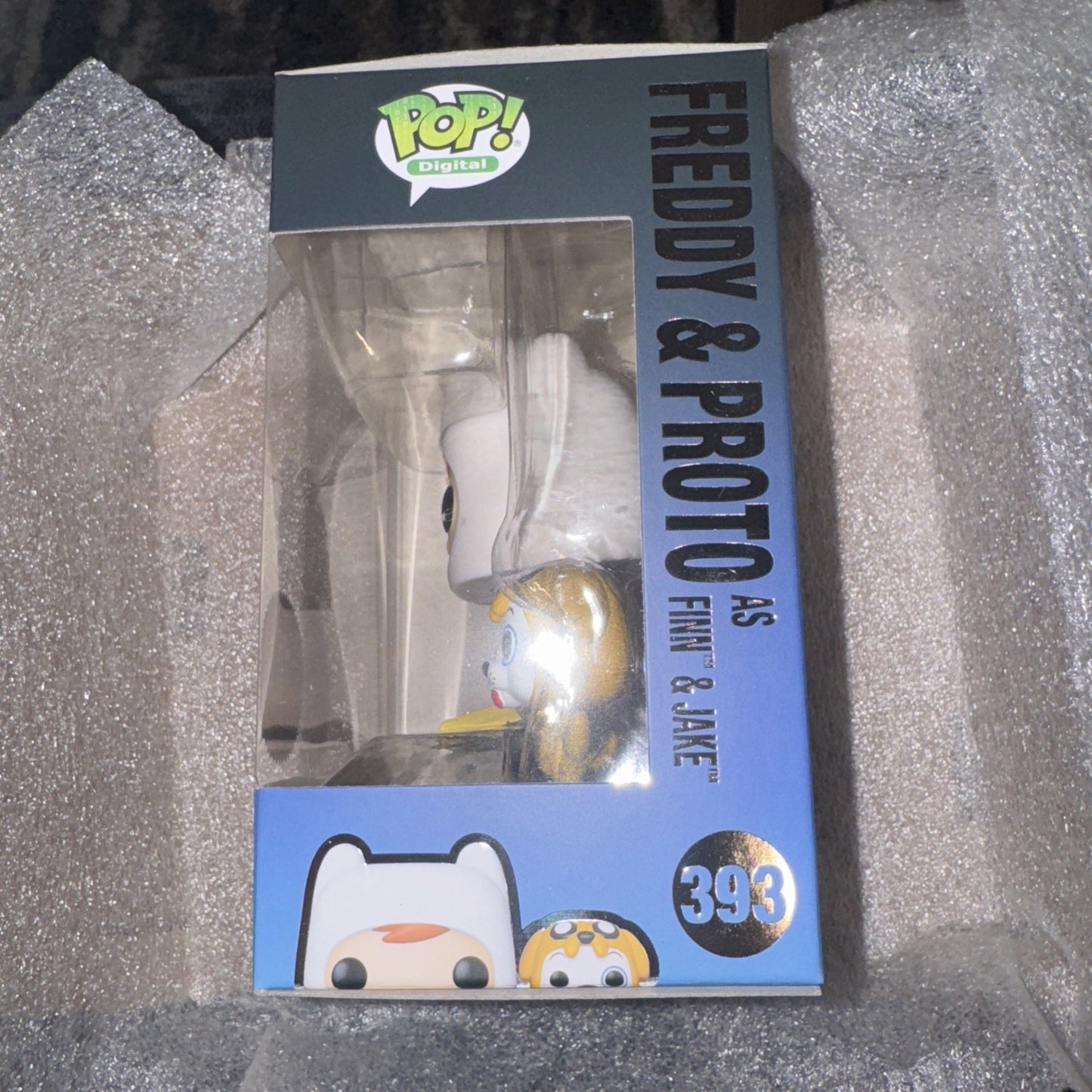 Funko Pop! Digital Adventure Time Freddy & Proto As Finn & Funko Digital Excl