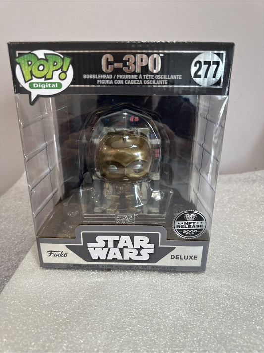 Funko Pop! Deluxe: Star Wars - C-3PO (Digital Pop! Release) - Funko (Exclusive)