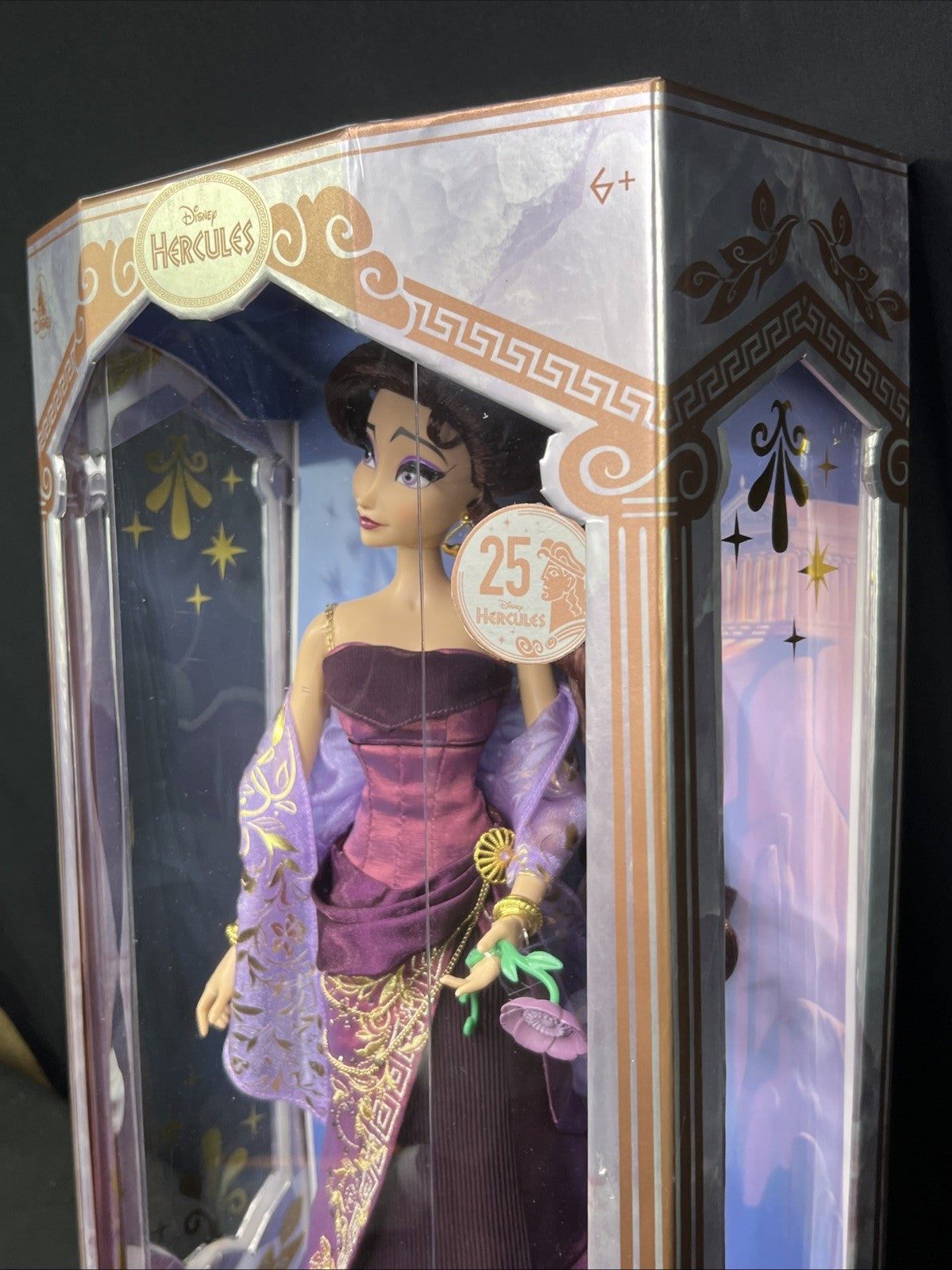 Disney Limited Edition Megara 25th Anniversary Doll Hercules #1715 / 7200