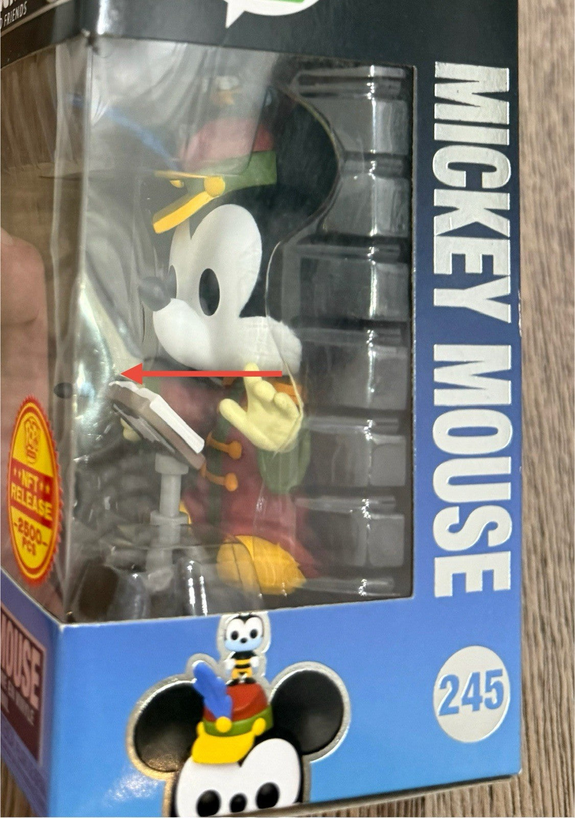 Funko Pop! Digital - Disney: Conductor Mickey #245 Royalty LE 2500 See Photos