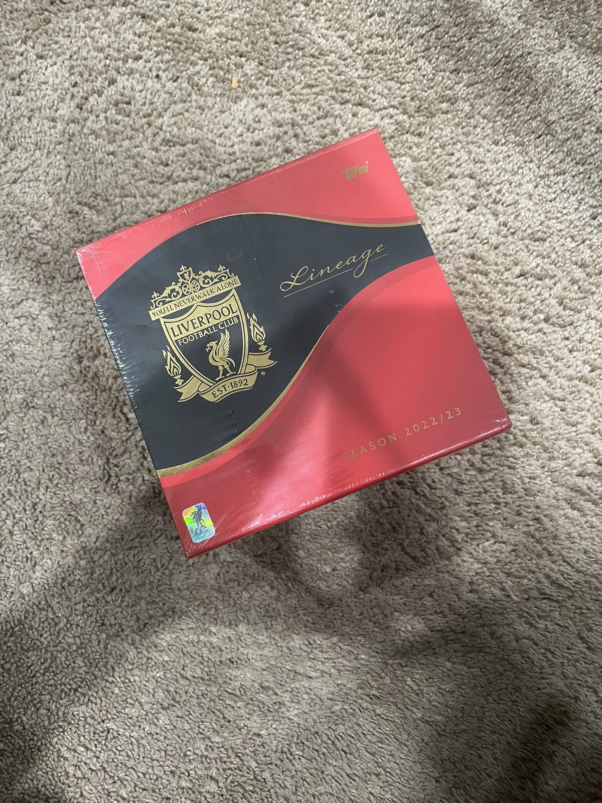 2022-23 Topps Liverpool Lineage Premium Team Set Hobby Box SSP On Hand - 3 Autos