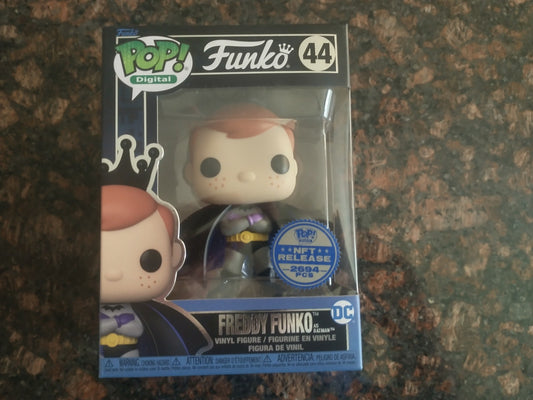 Funko Pop Digital DC Series 1 Freddy Funko as Batman w/Protector