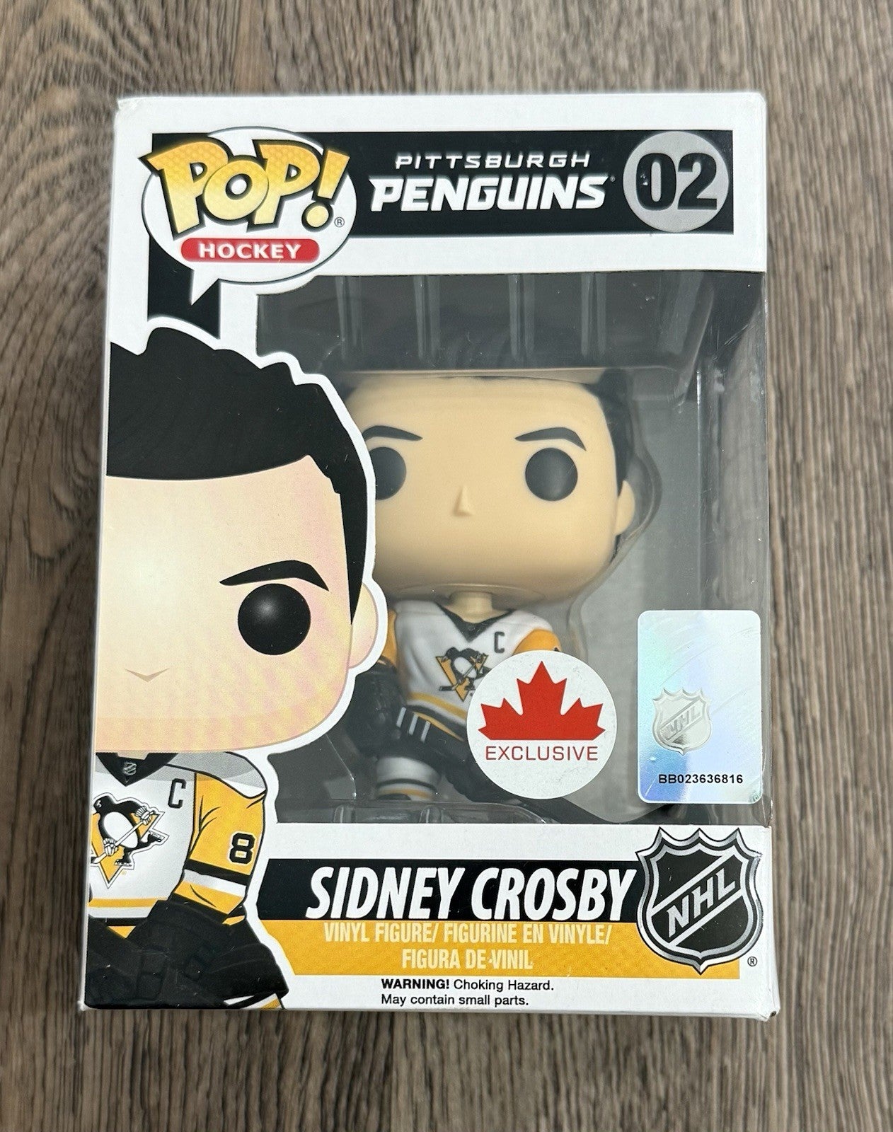 Funko Pop! NHL Hockey Pittsburgh Penguins Sidney Crosby #02 Exclusive See Photos