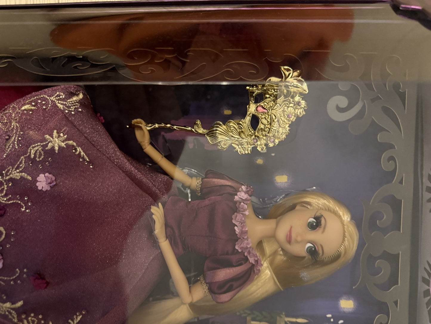 Disney Rapunzel Midnight Masquerade Designer Collection Doll LE New