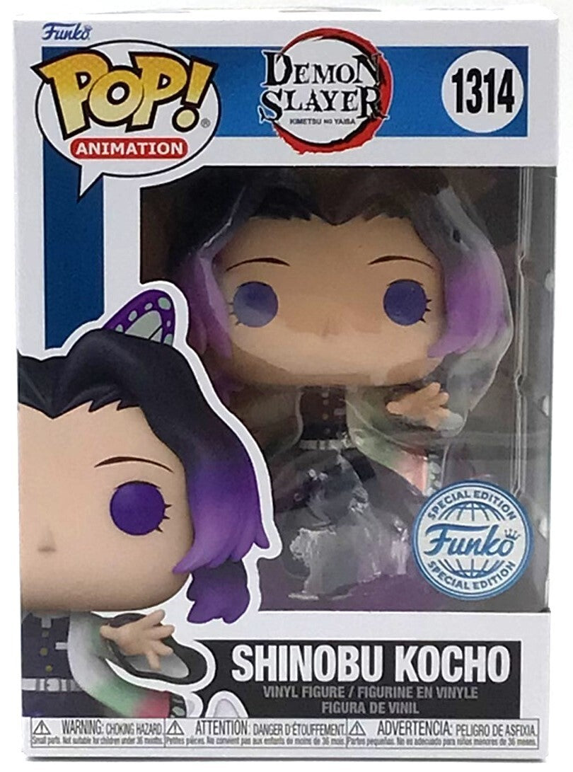 Funko Pop! Demon Slayer Shinobu Kocho #1314 Special Edition with POP Protector