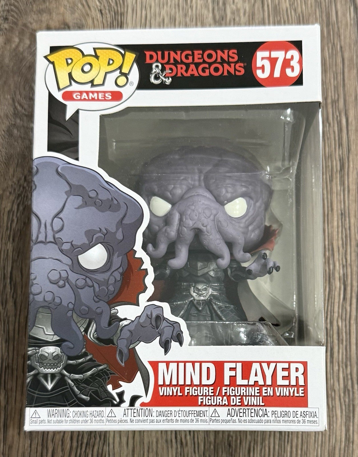 Funko Pop! Dungeons & Dragons - Mind Flayer #573 Vaulted w/ Protector