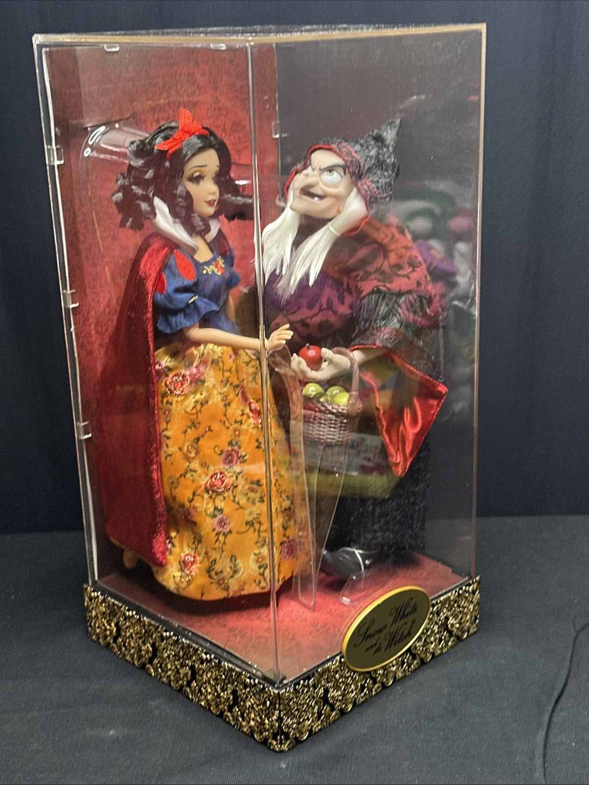 Disney Designer Limited Edition Snow White And The Witch Hag Doll