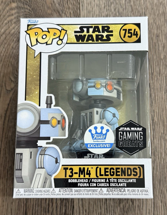 Funko Pop! Star Wars - T3-M4 (Legends) #754 Funko Shop Exclusive w/ Protector