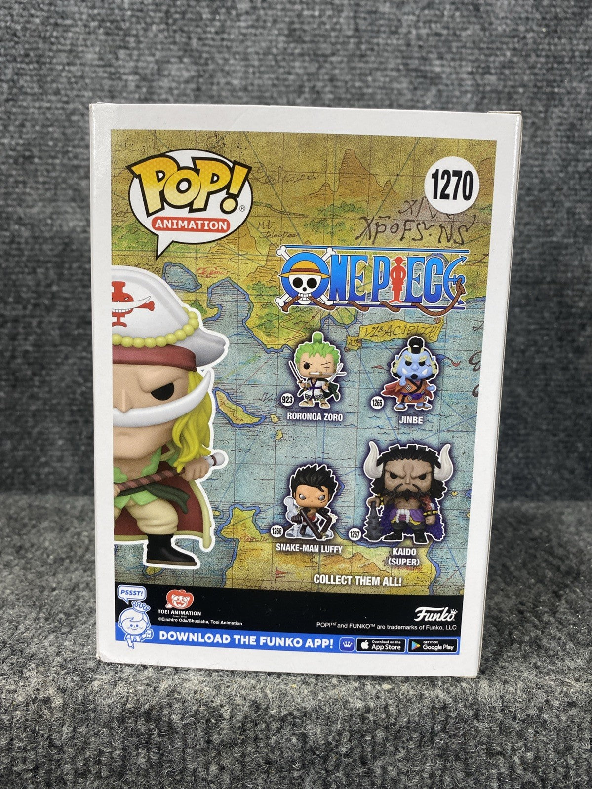 Funko Pop! One Piece CHASE Whitebeard 1270 Figure Limited Edition Funko S.E.