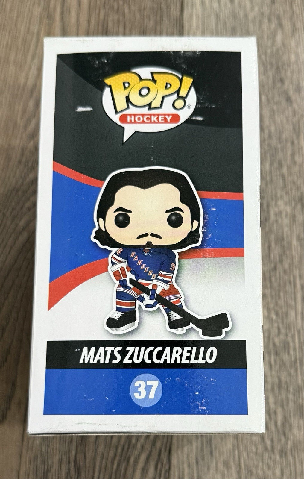 Funko Pop! NHL Hockey New York Rangers Mats Zuccarello #37 Vaulted See Photos