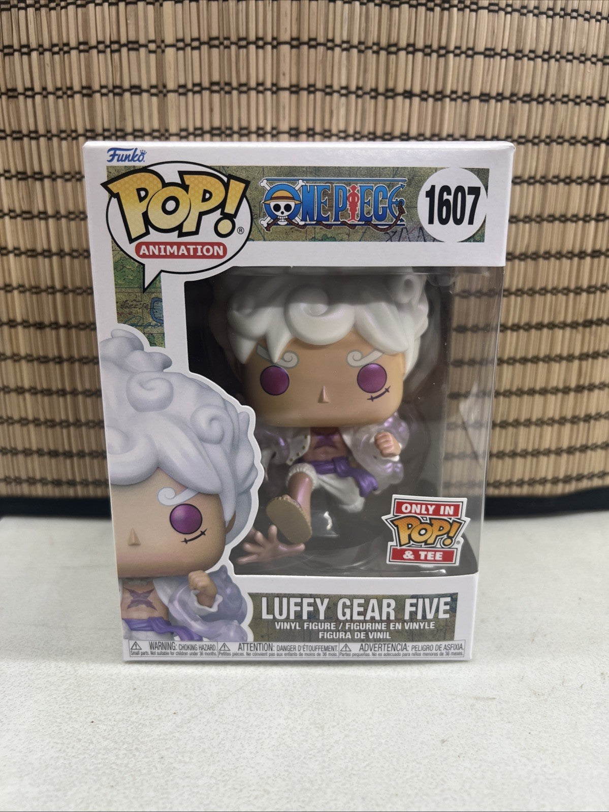Funko Pop! One Piece Luffy Gear Five #1607 Metallic Vinyl Figure