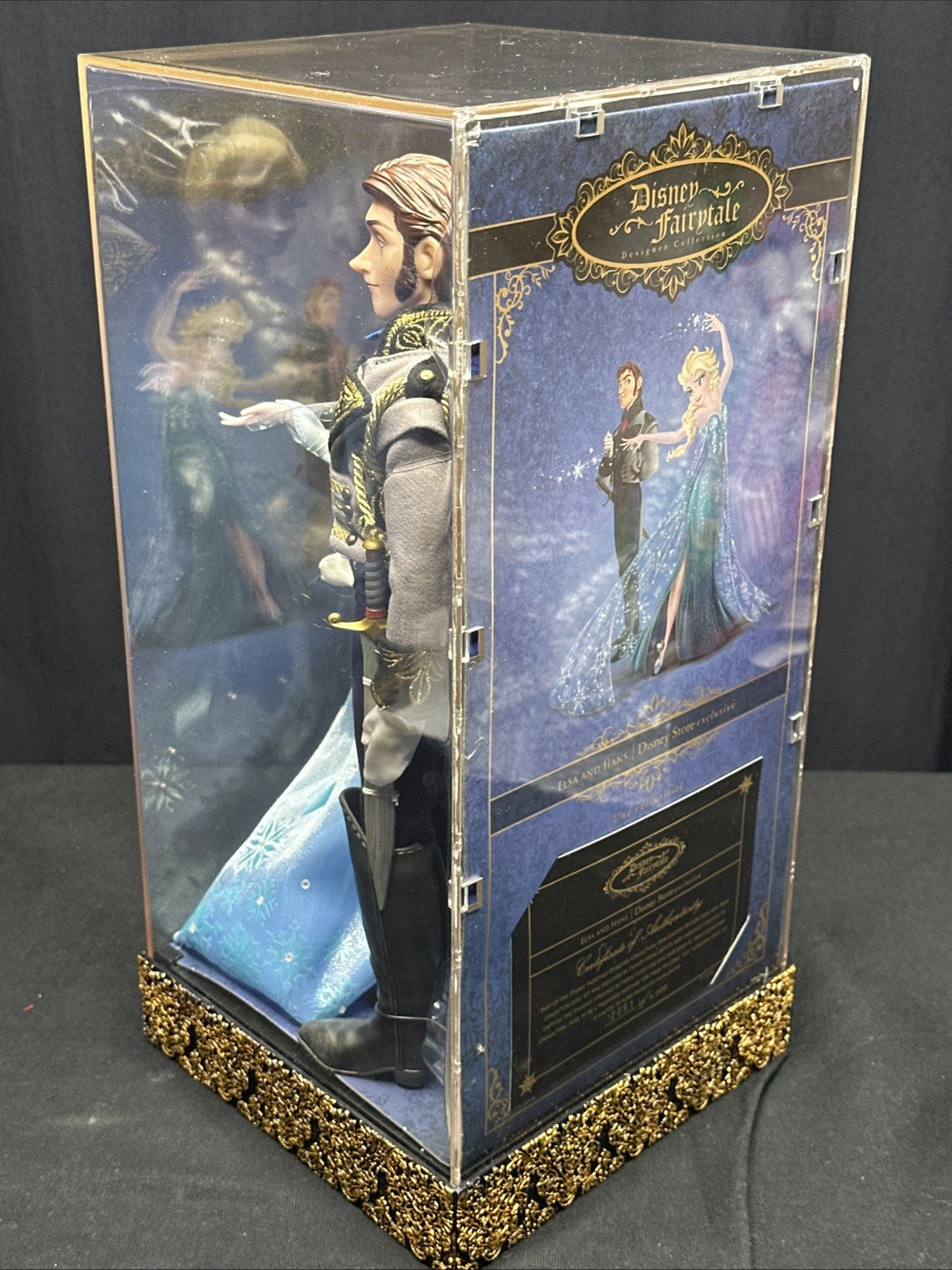 Disney Designer Fairytale Elsa And Hans Dolls Limited Edition 6000 #2091