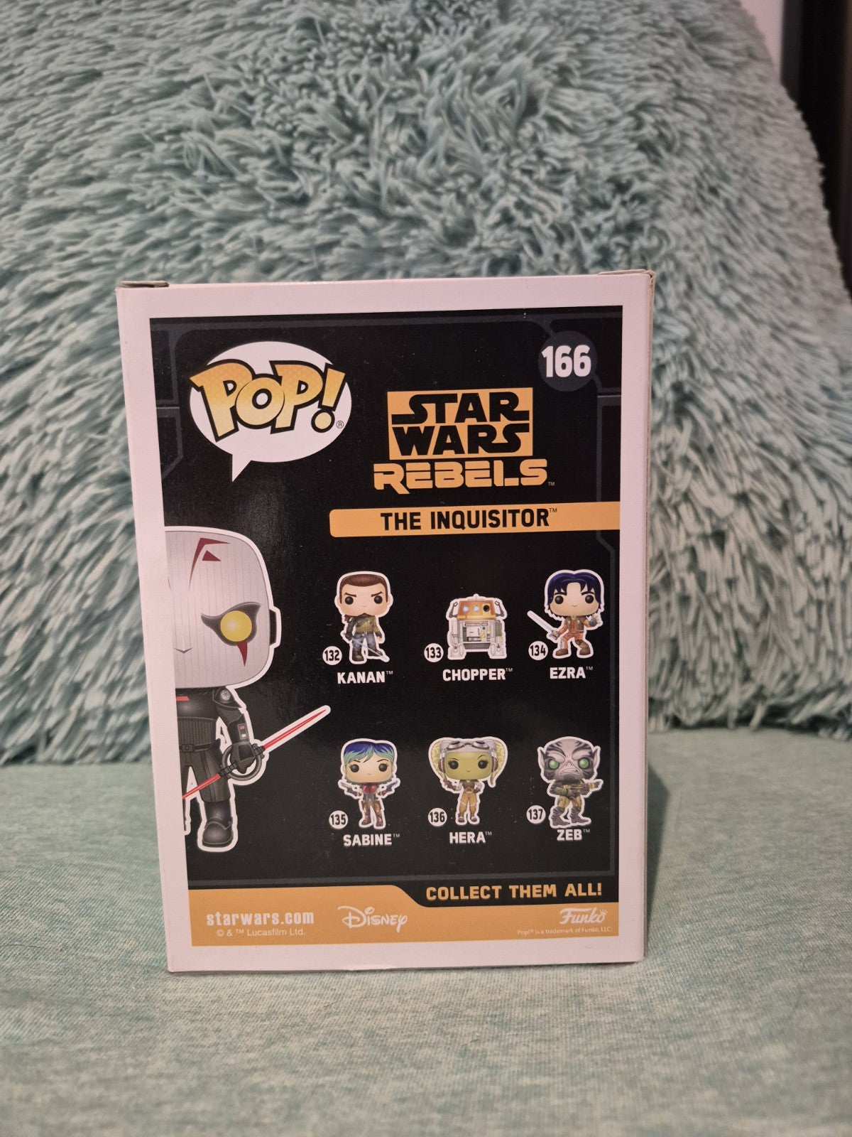 Funko Pop Star Wars Rebels The Inquisitor #166 Walmart Exclusive